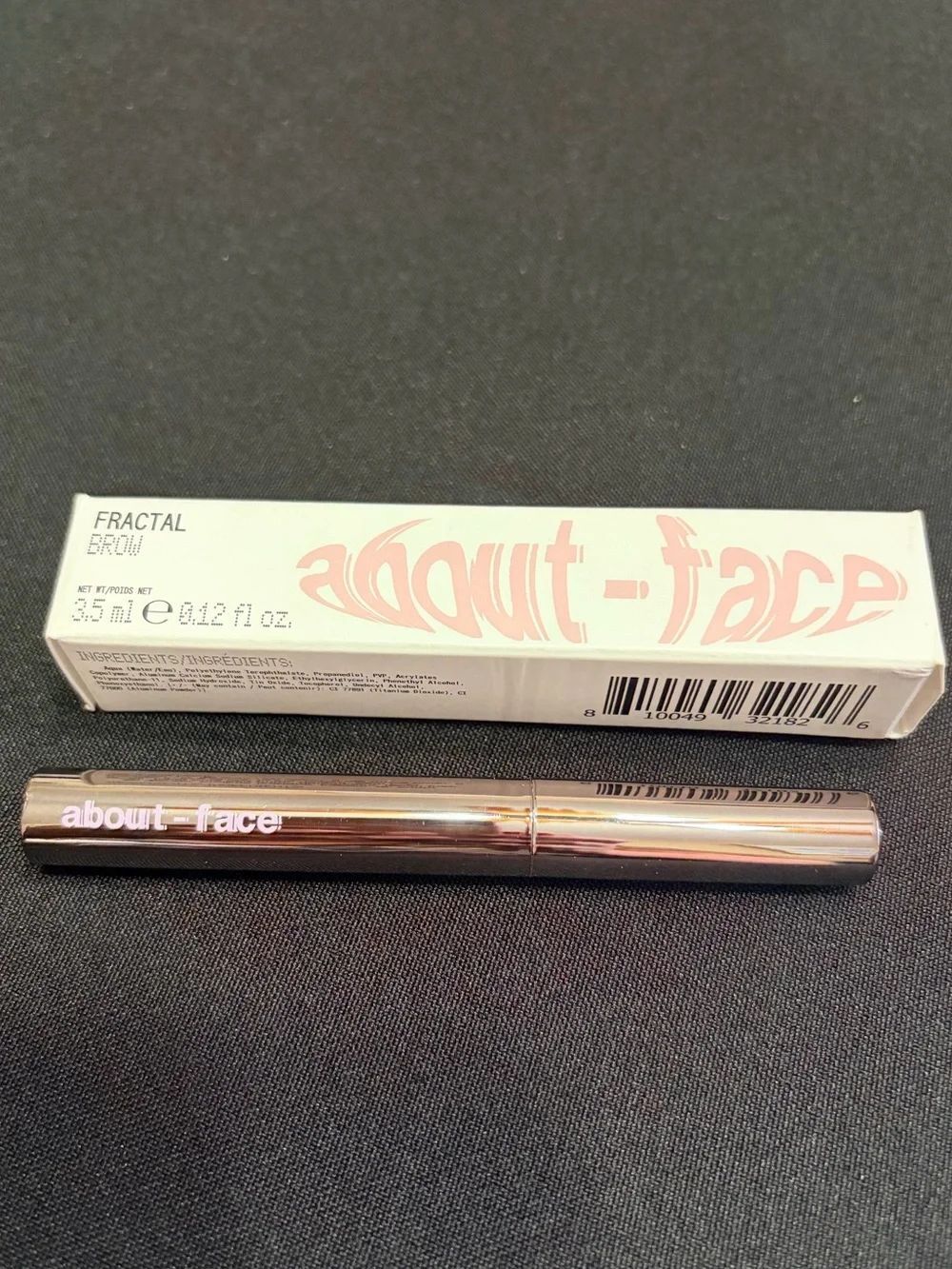 🌻 About Face Brow Gel Sparkle - Sudden Impact Choc Brutal New FullSz